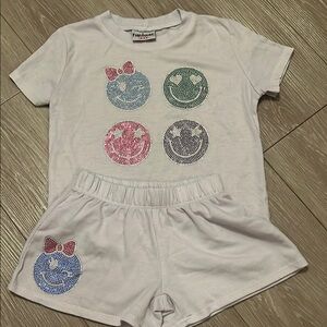 FireHouse Light Purple Set with Colorful Smiley